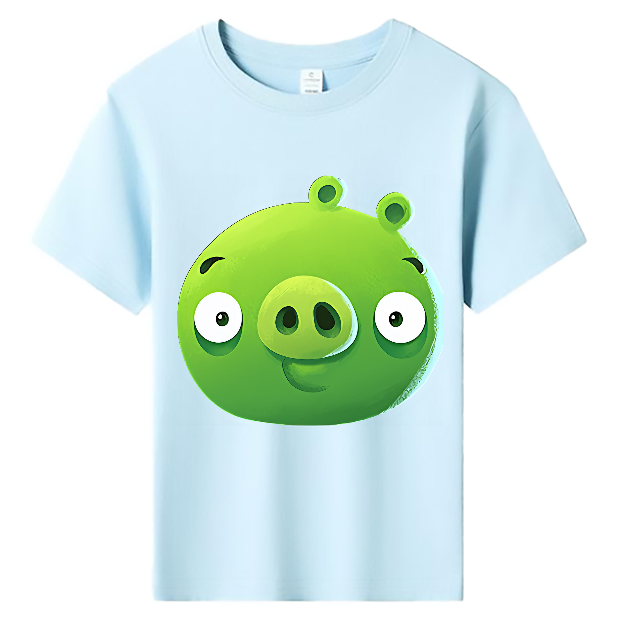 （画像用） Angry Birds アングリーバード 綿100％キッズTシャツ（フロントプリント）